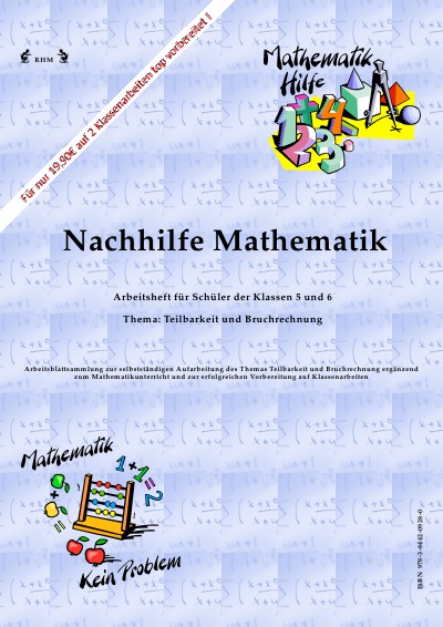 'Cover von Nachhilfe Mathematik – Teilbarkeit und Bruchrechnung'-Cover