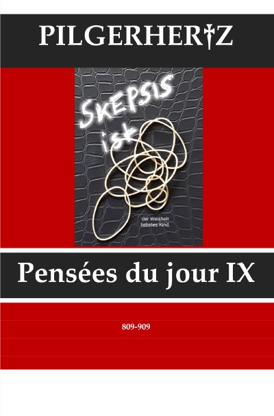 'Cover von Pensées du jour IX'-Cover