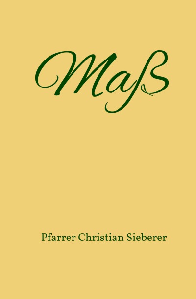 'Cover von Maß'-Cover