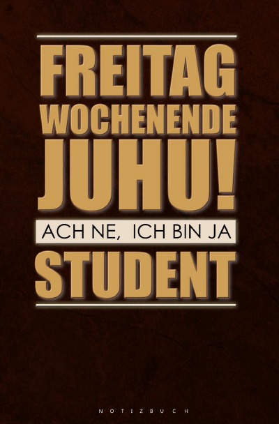 'Cover von Notizbuch für Studenten'-Cover