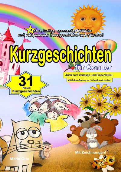 'Cover von Kurzgeschichten für Conner  – Ein Namenbuch mit 31 Kurzgeschichten und Märchen'-Cover