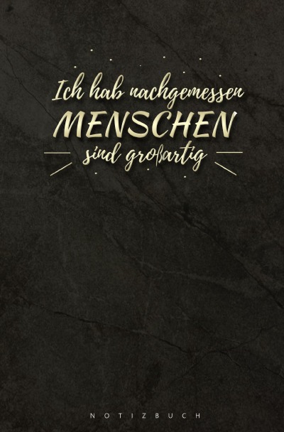 'Cover von Notizbuch für Menschen'-Cover