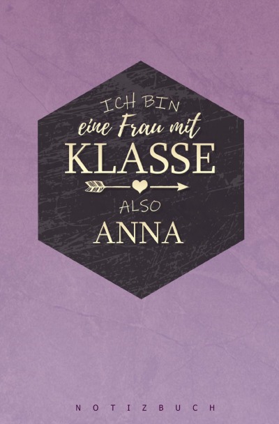 'Cover von Notizbuch Anna'-Cover