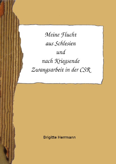 'Cover von Meine Flucht aus Schlesien und nach Kriegsende Zwangsarbeit in der CSR'-Cover