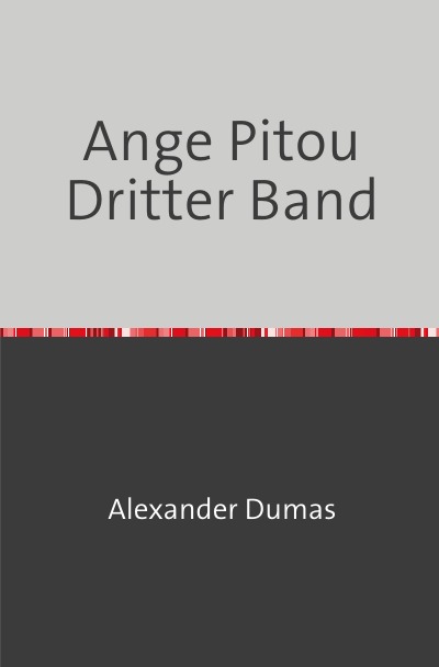 'Cover von Ange Pitou Dritter Band'-Cover