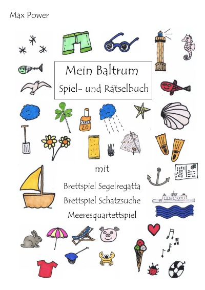 'Cover von Mein Baltrum Spiel- und Rätselbuch'-Cover