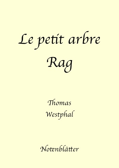 'Cover von Le petit arbre Rag'-Cover