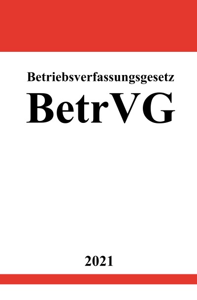 'Cover von Betriebsverfassungsgesetz (BetrVG)'-Cover