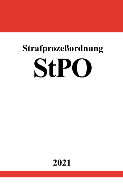 'Cover von Strafprozeßordnung (StPO)'-Cover