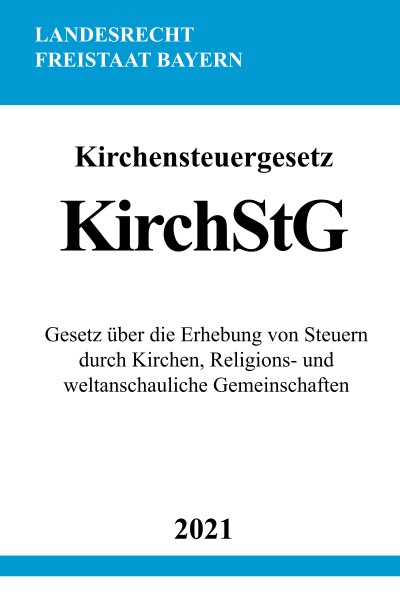 'Cover von Kirchensteuergesetz (KirchStG)'-Cover