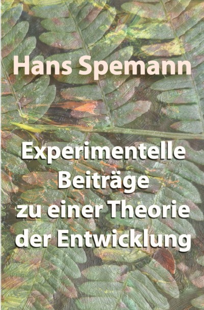 'Cover von Experimentelle Beiträge zu einer Theorie der Entwicklung'-Cover