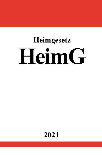 'Cover von Heimgesetz (HeimG)'-Cover