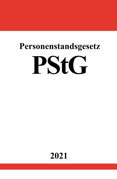 'Cover von Personenstandsgesetz (PStG)'-Cover