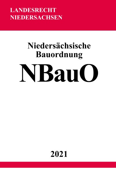 'Cover von Niedersächsische Bauordnung (NBauO)'-Cover