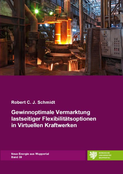 'Cover von Gewinnoptimale Vermarktung lastseitiger Flexibilitätsoptionen in Virtuellen Kraftwerken'-Cover