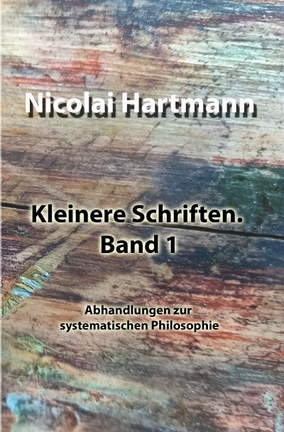 'Cover von Kleinere Schriften. Band 1'-Cover