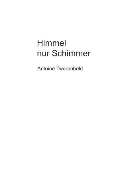 'Cover von Himmel nur Schimmer'-Cover