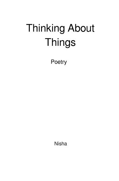 'Cover von Thinking About Things'-Cover