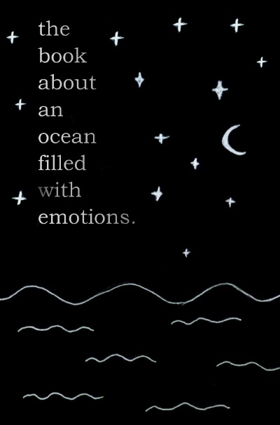 'Cover von the book about an ocean filled with emotions.'-Cover