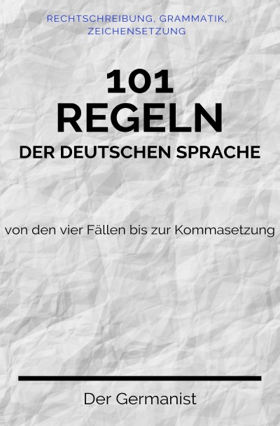 'Cover von 101 Regeln der deutschen Sprache'-Cover