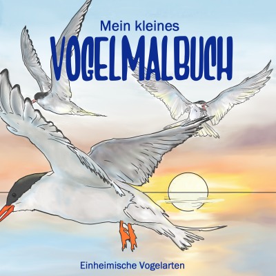 'Cover von Mein kleines Vogelmalbuch'-Cover