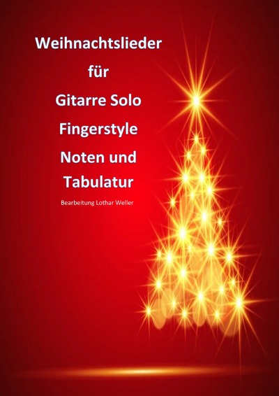 'Cover von Weihnachtslieder für Gitarre Solo'-Cover