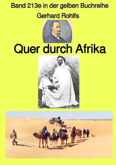 'Cover von Quer durch Afrika – Band 213e in der gelben Buchreihe – bei Jürgen Ruszkowski'-Cover