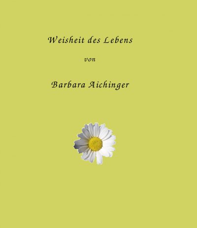 'Cover von Weisheit des Lebens'-Cover