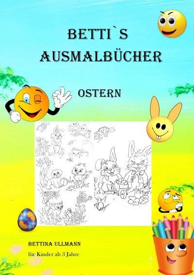 'Cover von Betti`s Ausmalbücher Ostern'-Cover