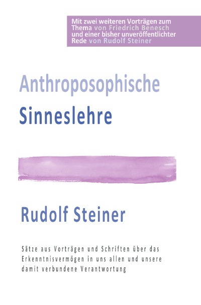 'Cover von Anthroposophische Sinneslehre'-Cover