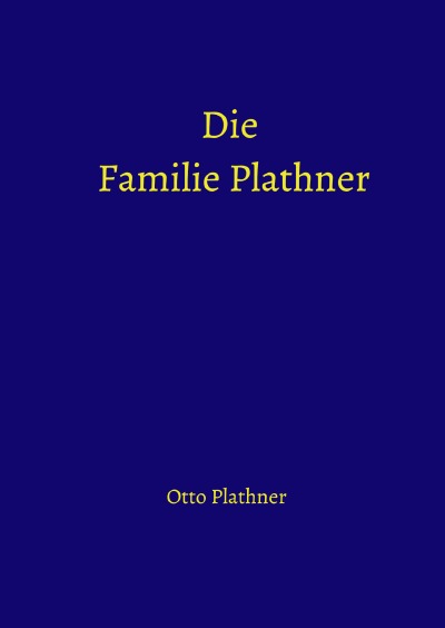 'Cover von Die Familie Plathner'-Cover