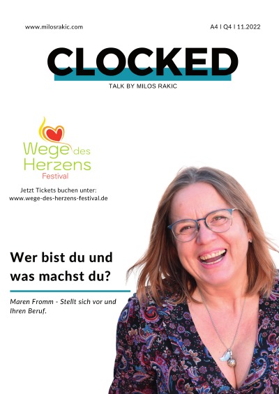 'Cover von CLOCKED – Ausgabe 4  Quartal 4  Nov.2022'-Cover