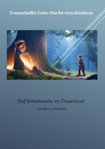 'Cover von Traumhafte Gute-Nacht-Geschichten: Auf Schatzsuche im Traumland'-Cover