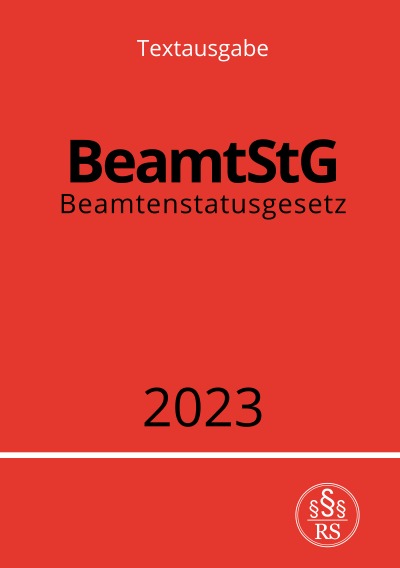 'Cover von Beamtenstatusgesetz – BeamtStG 2023'-Cover