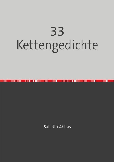 'Cover von 33 Kettengedichte'-Cover