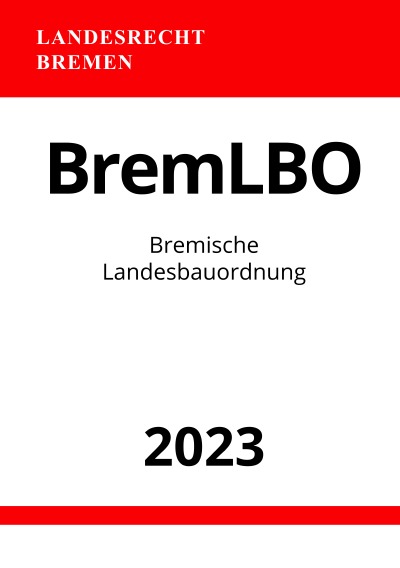 'Cover von Bremische Landesbauordnung – BremLBO 2023'-Cover