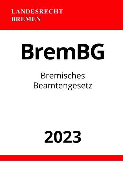 'Cover von Bremisches Beamtengesetz – BremBG 2023'-Cover