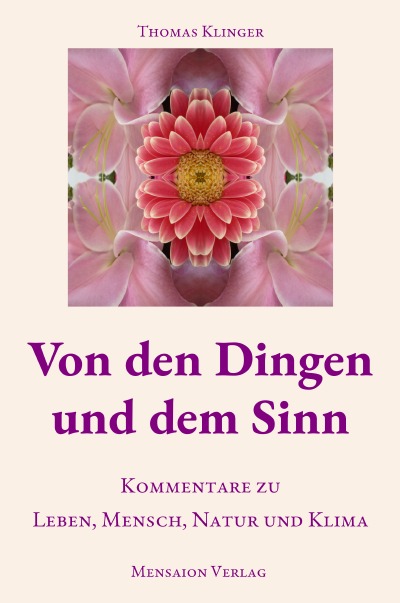 'Cover von Von den Dingen und dem Sinn'-Cover