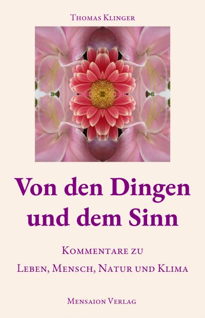 'Cover von Von den Dingen und dem Sinn'-Cover