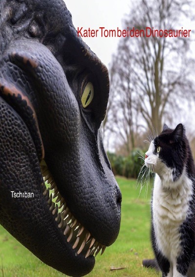 'Cover von Kater Tom bei den Dinosaurier'-Cover