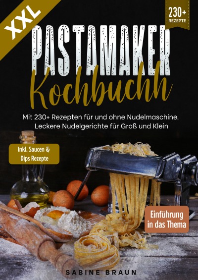 'Cover von XXL Pastamaker Kochbuch'-Cover