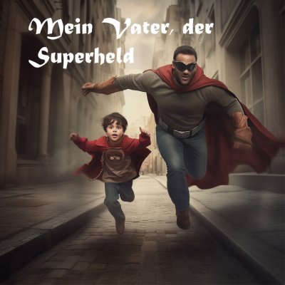 'Cover von Mein Vater der Superheld'-Cover