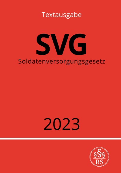 'Cover von Soldatenversorgungsgesetz – SVG 2023'-Cover