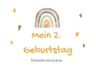 'Cover von 2. Geburtstag – Erinnerungsalbum'-Cover