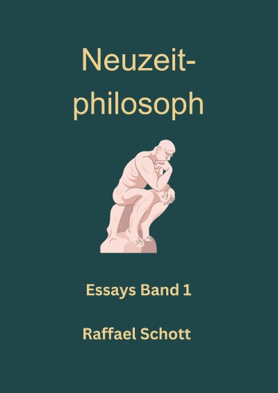 'Cover von Neuzeitphilosoph – Essays Band 1'-Cover