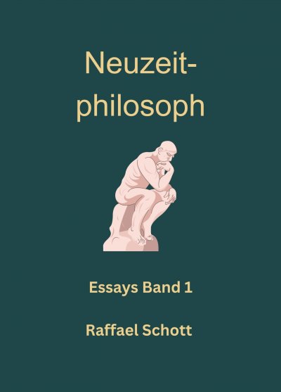 'Cover von Neuzeitphilosoph – Essays Band 1'-Cover