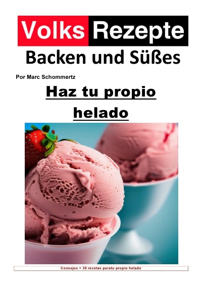 'Cover von Recetas populares de repostería y dulces – Haz tu propio helado'-Cover