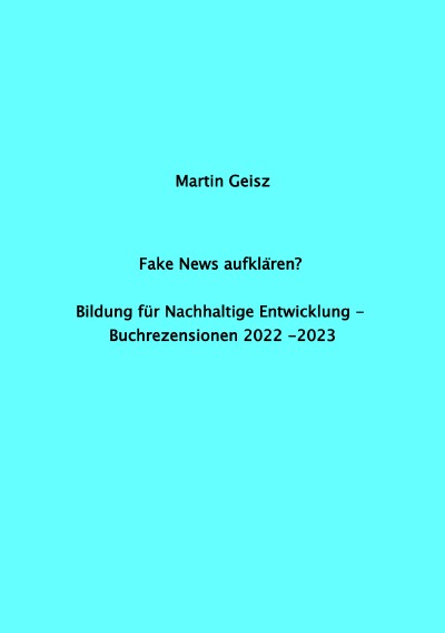 'Cover von Fake News aufklären?'-Cover