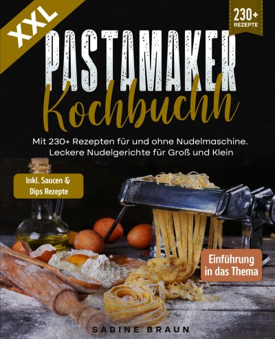 'Cover von XXL Pastamaker Kochbuch'-Cover