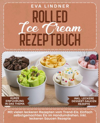 'Cover von Rolled Ice Cream Rezeptbuch'-Cover